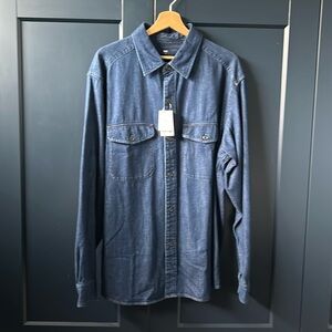 Uniqlo Denim Overshirt/Shacket Large